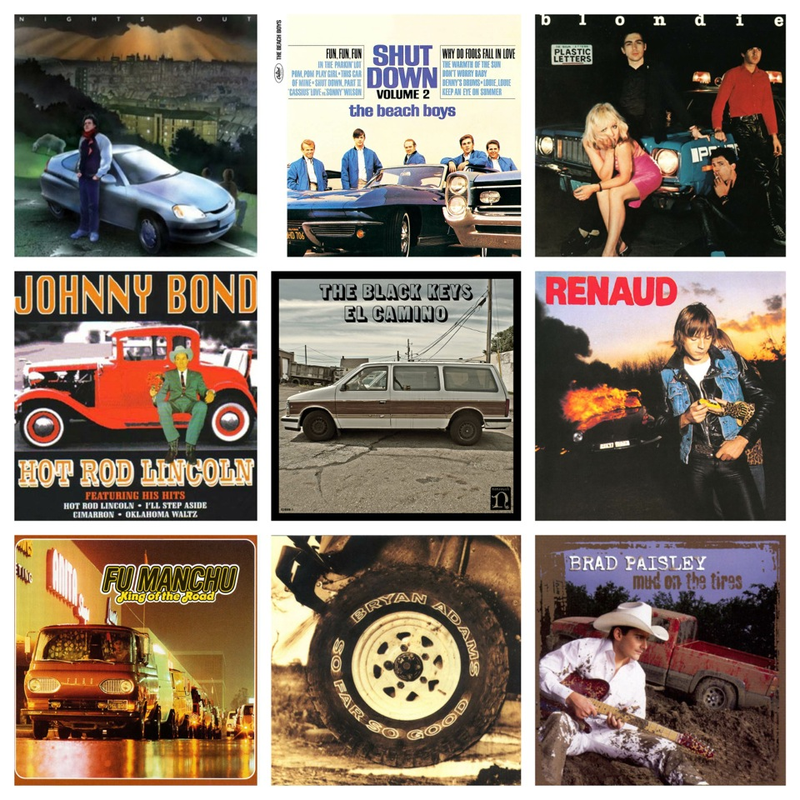 Illustration for article titled Cars on Album Covers
